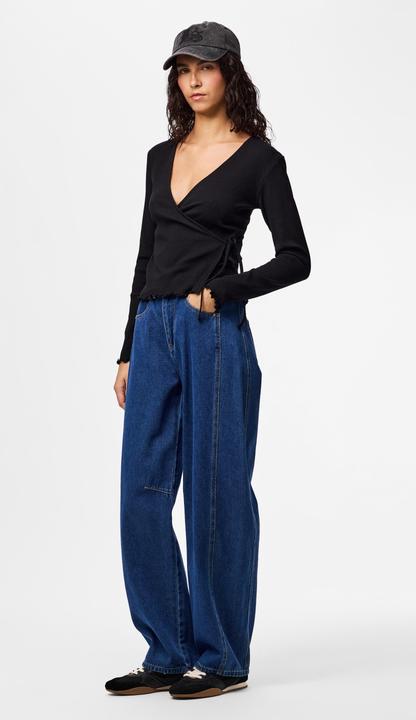 Immagine prodotto Pieces Pckitte Ls V-Neck Wrap Top Jrs Noos Bc (M)
