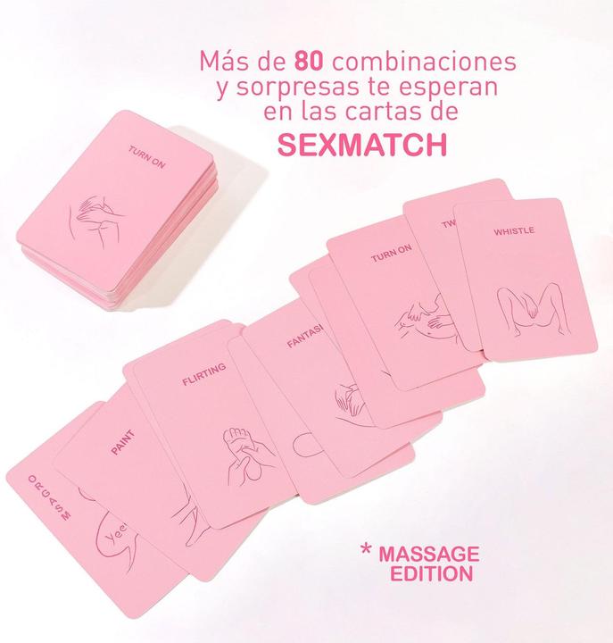 Produktbild Secret play Sexmatch Massage (Kartenspiel, Deutsch)