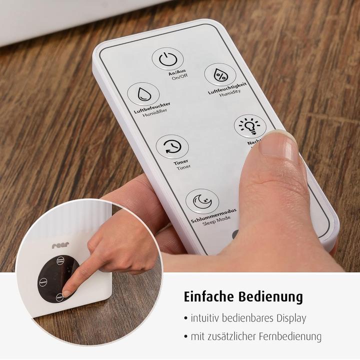 Produktbild Reer 2 in 1 Humidifier Luftbefeuchter (30 m²)