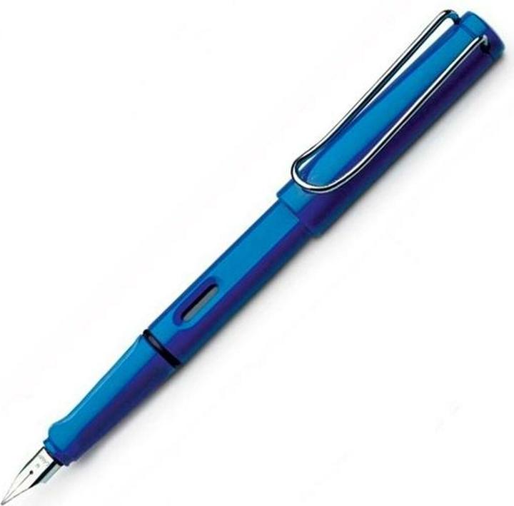 Actual product image Lamy Fountain pen Safari blue glossy B (Blue, 1 x)
