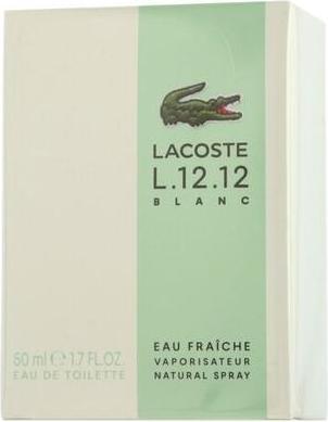 Immagine prodotto Lacoste L.12.12 Blanc Eau Fraiche EDT 50 ml (Eau de toilette, 50 ml)