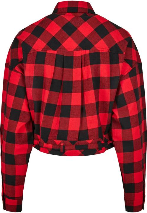 Produktbild Urban Classics Ladies Short Oversized Check Shirt (XL)