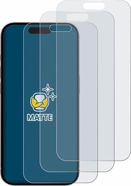 Immagine prodotto BROTECT Pellicola protettiva antiriflesso opaca (6 Pezzo/i, Apple iPhone 15 Pro Max)
