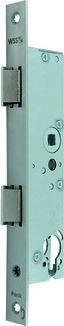 Two-latch panic mortise locks