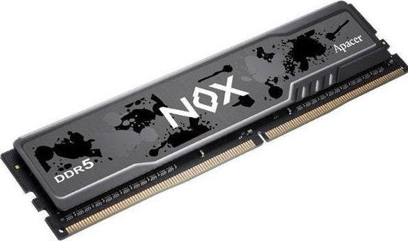 Produktbild Apacer Arbeitsspeicher DDR5 16 GB (1x16 GB) 5600 MHz 1,25 V Schwarz (1 x 16GB, 5600 MHz, DDR5-RAM, DIMM)