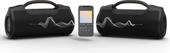 Actual product image Hama Bluetooth speakers 00188236 Soundbarrel 2.0 Black (12 h)