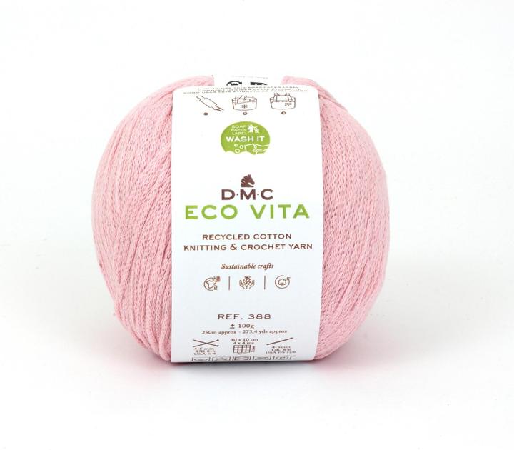 Actual product image DMC Wool Eco Vita 100 g, Pink (250 m)