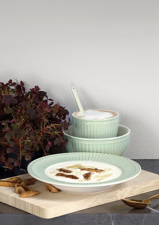 Produktbild Greengate Alice Tasse mit Untertasse pale green 8,5 cm (1 x)