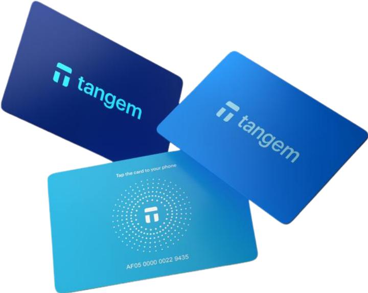 Produktbild Tangem 2.0 - 3 Card Set - Hyperblue