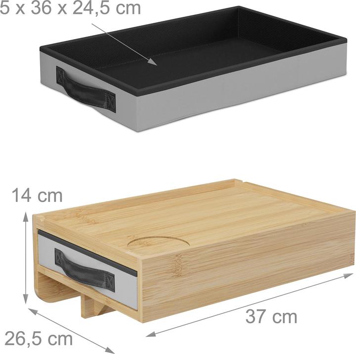 Image du produit Relaxdays 2 tables de nuit