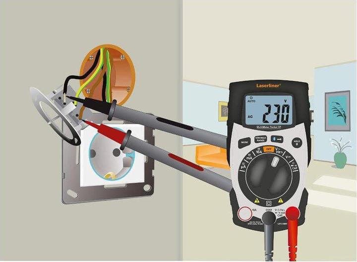 Immagine prodotto Laserliner Multimetro tascabile XP (CAT IV 600V, CAT III 600V)