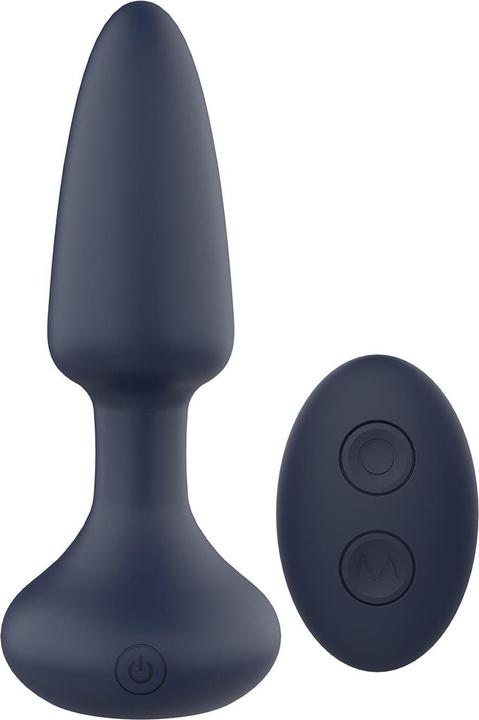 Dreamtoys Dream Toys Startroopers Venus Rotating Plug With Remote Anal Plug Blue 14,5 cm