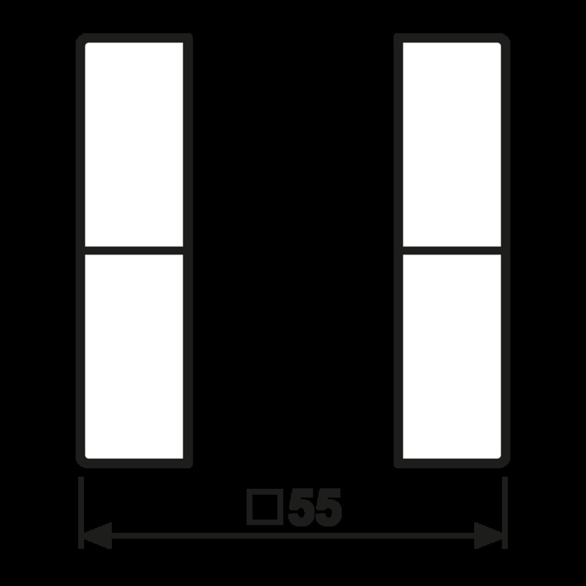 Thumbnail - JUNG, Zubehör Schalterprogramm, Wippe Serien Schalter AS/A aws glz A502TSAWW