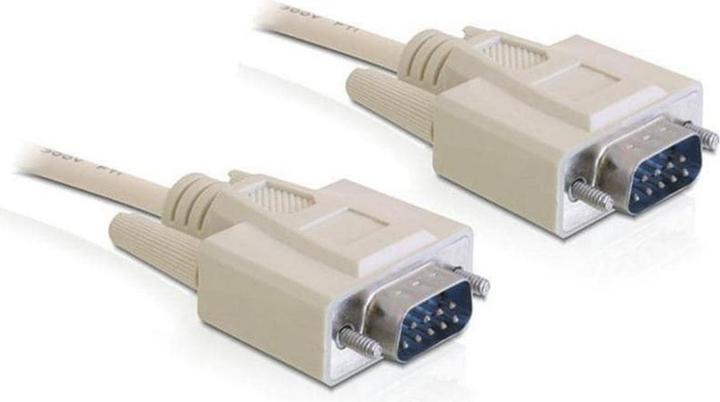 Image du produit Delock Câble série DB9 mâle-mâle 5m, RS-232 (5 m, VGA)