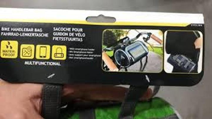 Produktbild Dunlop Bicycle bag 3as with zip (Lenkertasche)