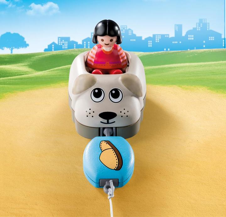Actual product image Playmobil 70406 Dog train (70406, Playmobil 1.2.3)