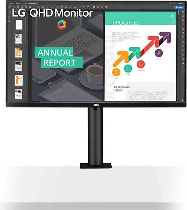 Actual product image LG 27QN880-B (2560 x 1440 pixels, 27")