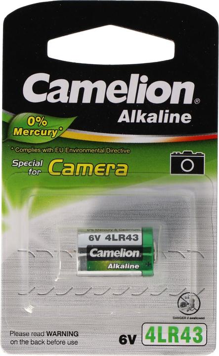 Produktbild AccuCell Batterie PX27, 4AG12, 4LR43, 4NR43, EPX27 (AG12, LR43, 80 mAh)