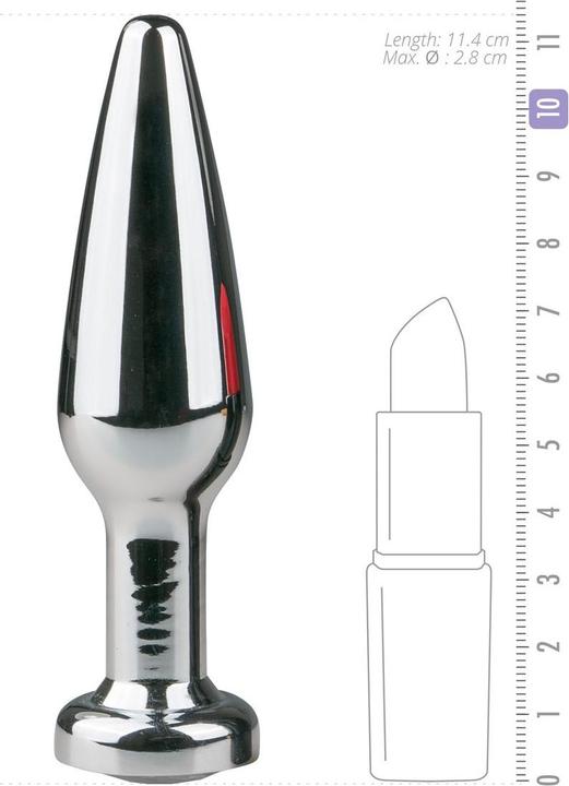 Actual product image Easytoys Color Butt Plug