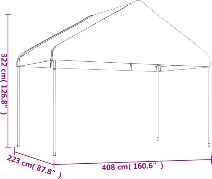 Actual product image VidaXL Otto (669 cm, 408 cm)