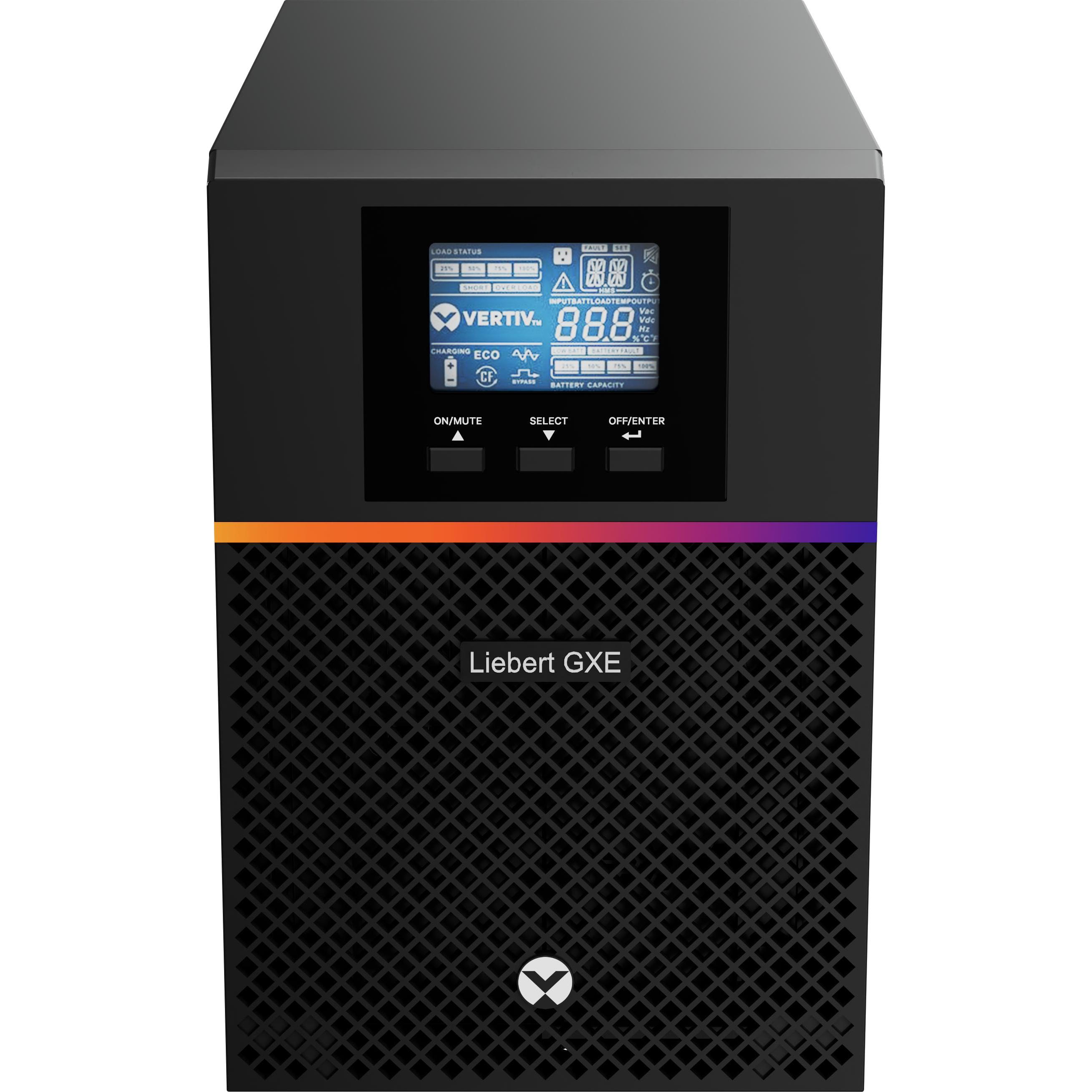 Thumbnail - Vertiv Liebert GXE3-1000IMT Unterbrechungsfreie Stromversorgung (USV) Doppelwandler (online) 1 kVA 900 W 8 (1000 VA, 900...