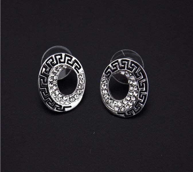 Image du produit Hermex SET collier + pendentif + boucles d'oreilles - argenté (Alliage de zinc)