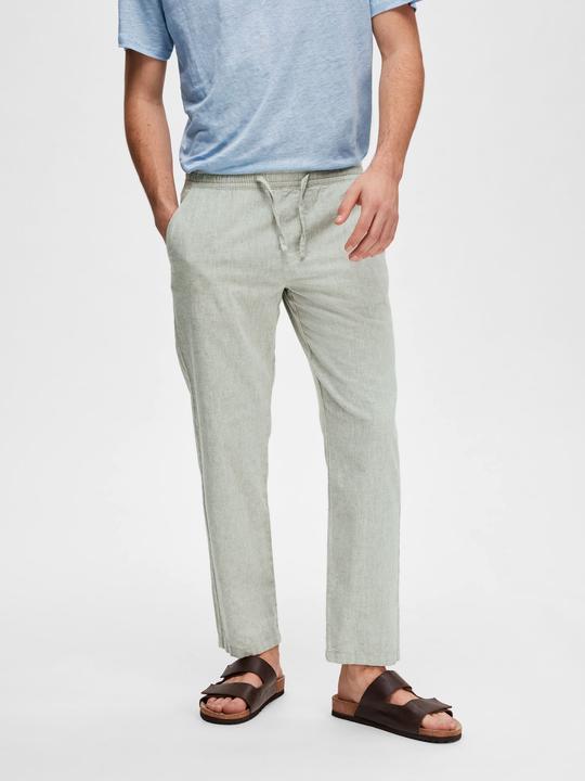 Image du produit Selected Homme Pantalon en lin mélangé