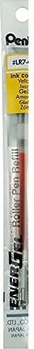 Actual product image Pentel Cartridges EnerGel 0.7mm LR7-GX yellow (Yellow, 0.70 mm, 1 pcs.)