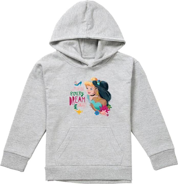 Produktbild Disney Princess Making Every Dream Count Kapuzenpullover meliert (128)