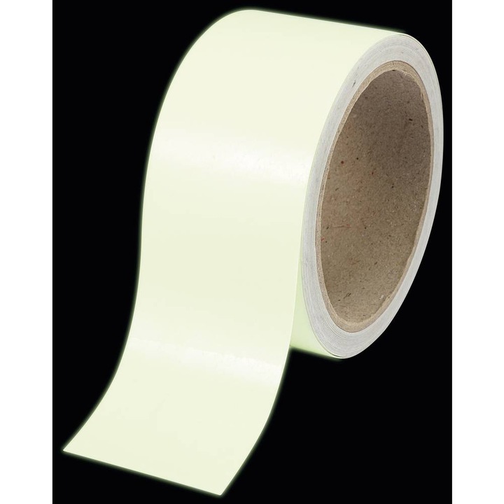 Produktbild Toolcraft Klebeband, phosphoreszierend (25 mm)