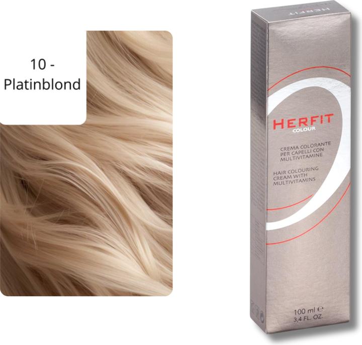 Immagine prodotto XanitaliaPro Colore Per Capelli Con Vitamine (10 - Biondo platino)