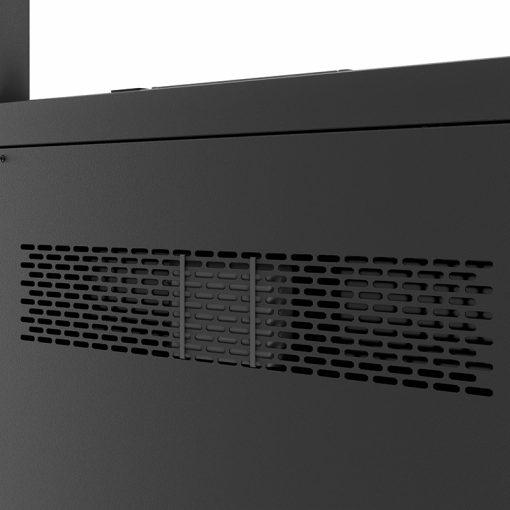 Produktbild Hagor HAGROR Rollwagen 600x400mm schwarz 2x 55kg/2x 55-65" (55 kg, 55" - 65")