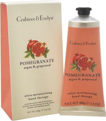 Crabtree & Evelyn Granatapfel Argan Traubenkern Ultra-feuchtigkeitsspendende Handcreme - 100 G