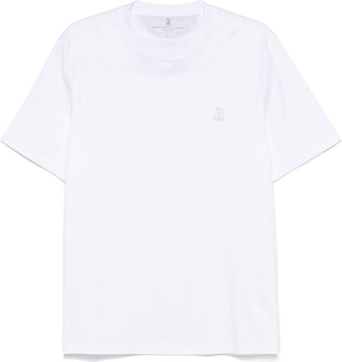 Brunello Cucinelli Girocollo M/c Con Stampa (M)