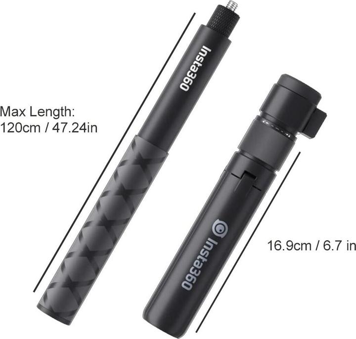 Actual product image Insta360 Selfie Stick+ Bullet Time