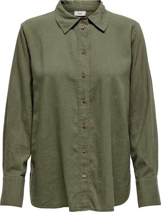 Image du produit JdY Coupe décontractée Col de chemise Manches avec bouton Coupe volumineuse des bras Chemise (M)