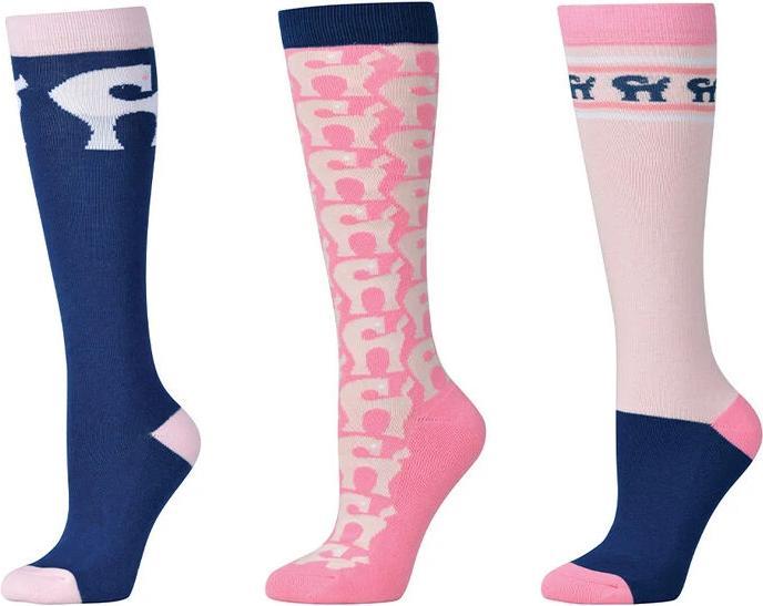 True Navy, pink tulle pony