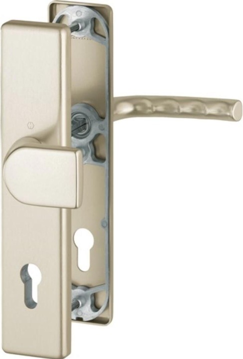 Produktbild Hoppe Schutzgarnitur Birmingham 78G/2221A/2440/1117 Aluminium F2 92 mm 67-72 mm (Türgriff)