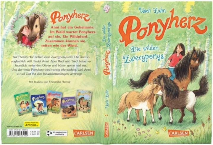 Immagine prodotto Cuore di pony 21: I pony nani selvatici (Usch Luhn, Franziska Harvey, Tedesco)