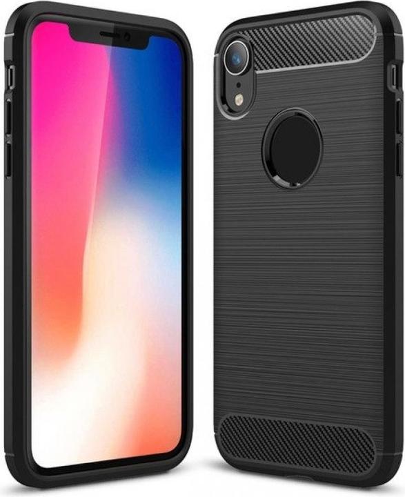 Produktbild Screenguard Carbon Brushed Soft TPU (Apple iPhone XR)