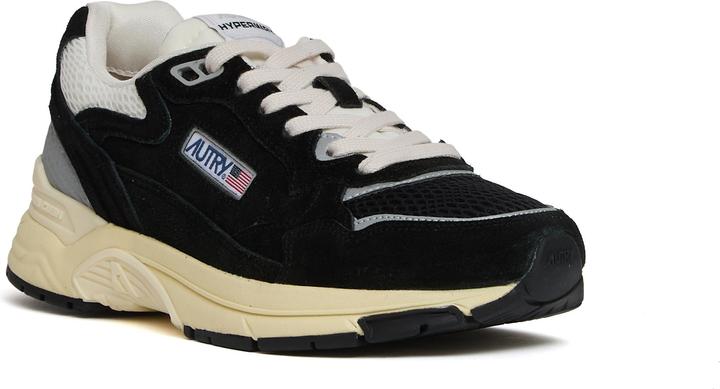 Image du produit Autry Sneakers Hyperway In Mesh E Suede Nero, Argento (44)