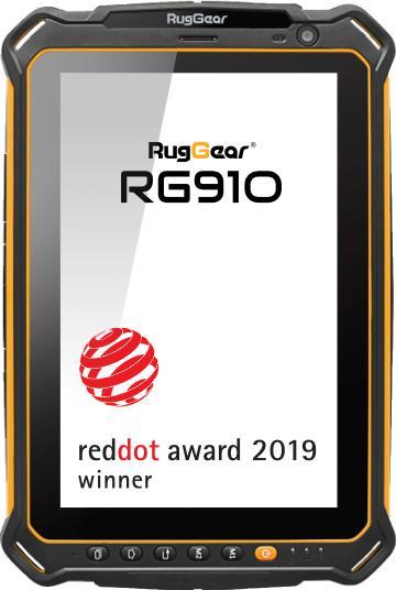 Produktbild Rug Gear Rg910 (4G, 8", 32 GB, Gelb, Schwarz)