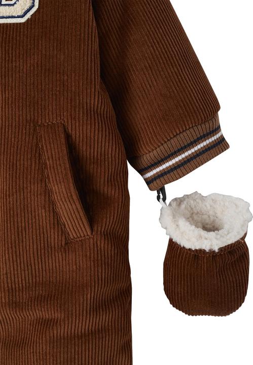 Actual product image Vertbaudet Warmer Baby Winter-Overall aus Cord, Wattierung Recycling-Polyester (92)