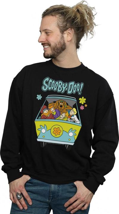 Actual product image Scooby Doo Mens Mystery Machine Group Sweatshirt (L)