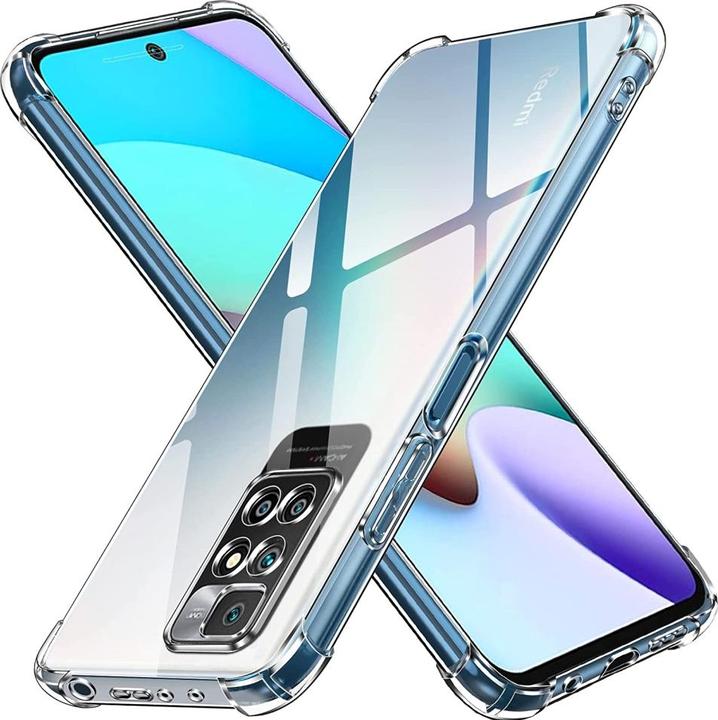 Produktbild Screenguard Xiaomi Redmi 10 2022 Hülle Crystal Soft Airbag Bumper (Xiaomi Redmi 10)