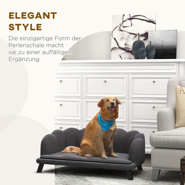 Actual product image PawHut Dog sofa with backrest (Dog)