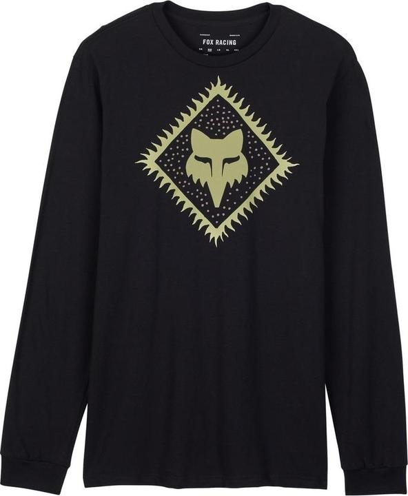 Produktbild Fox Tee 24 Leo Prem Ls Blk (L)