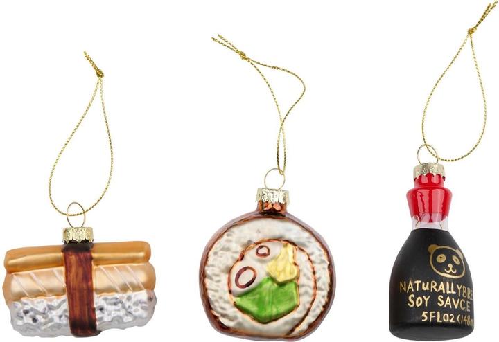 Arti Casa Weihnachtsdekoration Sushi 3tlg. (3-teilig)