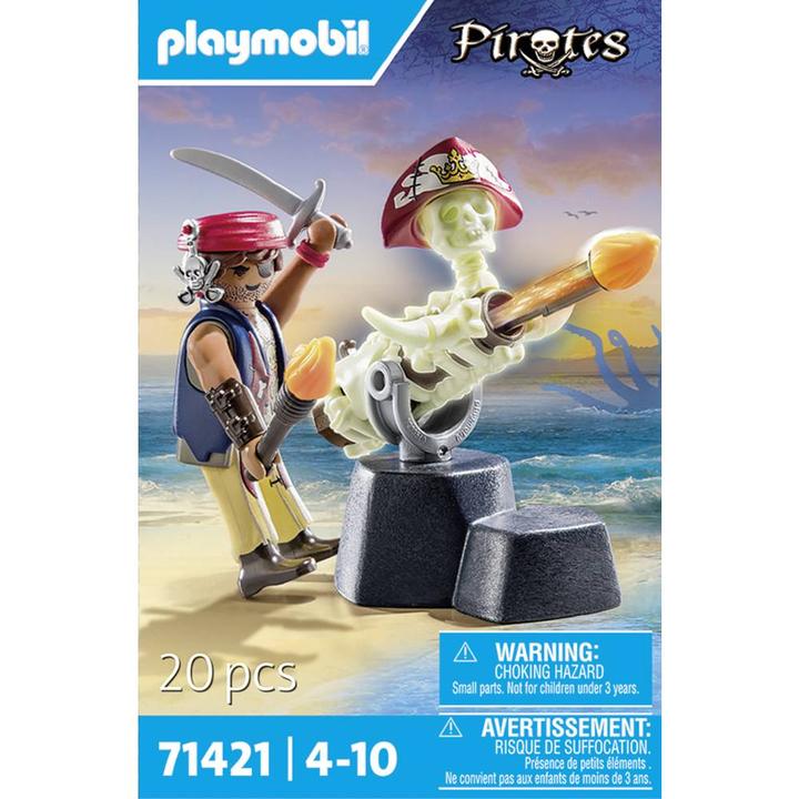 Produktbild Playmobil 71421 Kanonenmeister (71421, Playmobil Pirates)