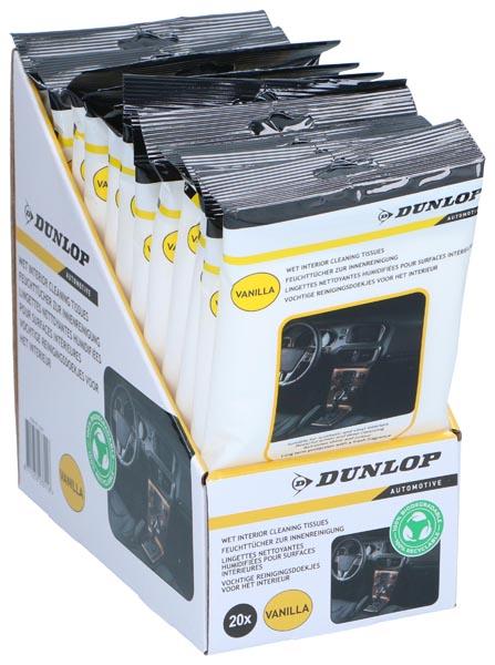 Immagine prodotto Dunlop Salviette umidificate per la pulizia degli interni 20p